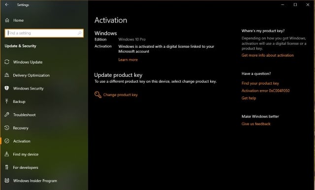 move windows 10 digital license to new computer