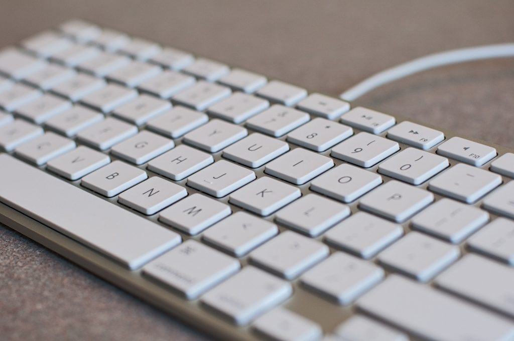 Close up of keyboard - Dave's Computers can fix broken keyboards