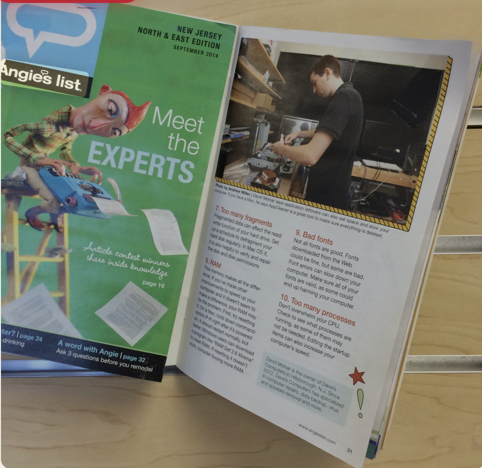 Angie's List Feature