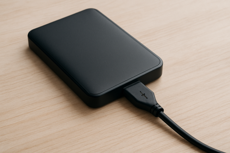 external hard drive