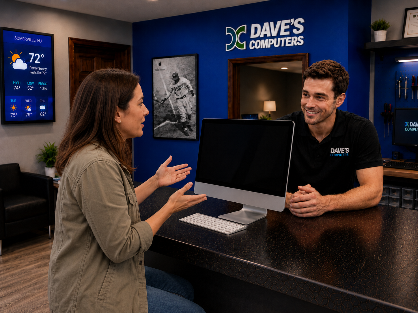 Mac repair at Dave's Computers Somerville NJ